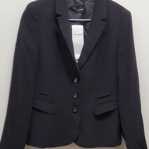 GERRY WEBER Women Black Blazer